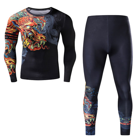 Men's Sweat-absorbent Quick-drying Fitness Suit - Lootquake