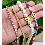 Acrylic Fruit Heart Beads Chain Necklaces - Lootquake