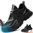Steel Toe Shoes for Men Women Work Shoes Sneakers Comfortable Lightweight Safety Shoes Puncture Proof Slip Resistant Work Utility Shoes - Lootquake