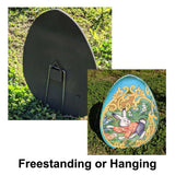 Easter Eggs Outdoor Garden Decor Set of 3 by G. DeBrekht - Easter Spring Decor - 8198712-4M-S3