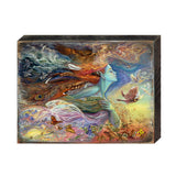 Spirit of Flight Fantasy Wooden Wall Art by Josephine Wall - Fantasy Decor - 852144-JW