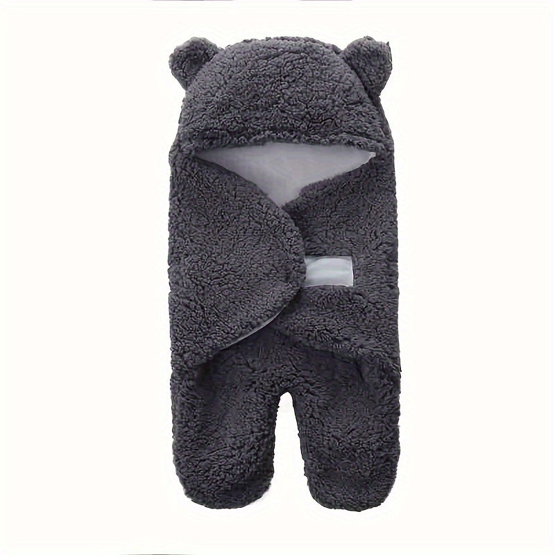 1 gigoteuse en velours, jolie couverture en forme d'ours, cadeau de Noël, d'Halloween et de Thanksgiving