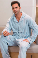 Men's Pajama Velvet Set - Lootquake