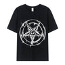Baphomet Cotton Satan T-shirt