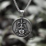 Baphomet Goat Stainless Steel Satanic Pendant