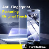 Baseus Tempered Glass for iPhone 16 Pro Max Plus Screen Protector for iPhone 15 14 13 12 11 Pro Max Clear Edge Anti-Peeping Film