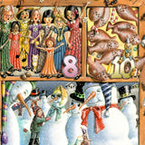 Numbers Whimsical Wall Art by Laura Seeley - Love Family Kids Decor - 8513009-LS