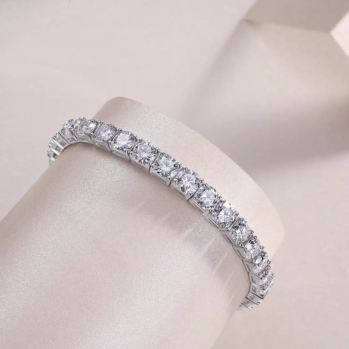 Gravitation Luxury Fashion Mossan Diamond S925 Silver Bracelet - Lootquake