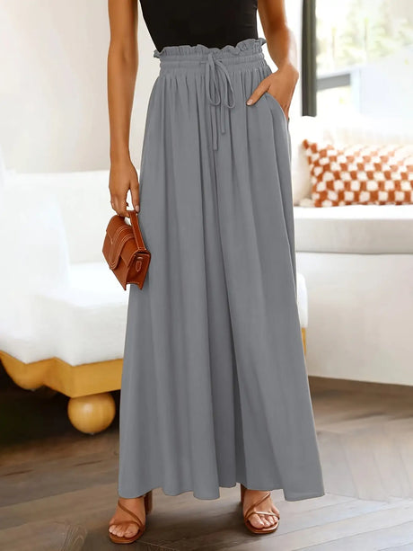 Ladies' Casual Wild Wide-leg Pants - Lootquake
