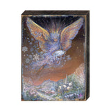 Ángel de nieve de fantasía, arte mural de madera de Josephine Wall - Decoración de fantasía - 852151-JW