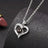 925 Silver Necklace Female Personality Projection Color Photo I Love You  Language Gifts - Lootquake