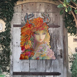 Autumn Halloween Outdoor Decor by Josephine Wall - Thanksgiving Halloween Decor - 845611F-JW