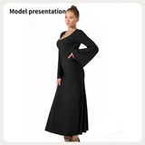 Women's Fashion Simple Solid Color Dress - Lootquake