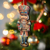 Nutcracker Prince Wooden Ornaments by G. Debrekht Christmas Decor - 8611060