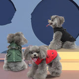 Pet Winter Cotton Dog Clothes Zipper Jacket Dog Supplies - Lootquake