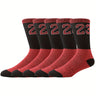 Lot de 5/3/1 paires de chaussettes de basket-ball numéro 23 pour homme, absorbant les chocs, confortables et respirantes, mi-mollet, pour l'extérieur