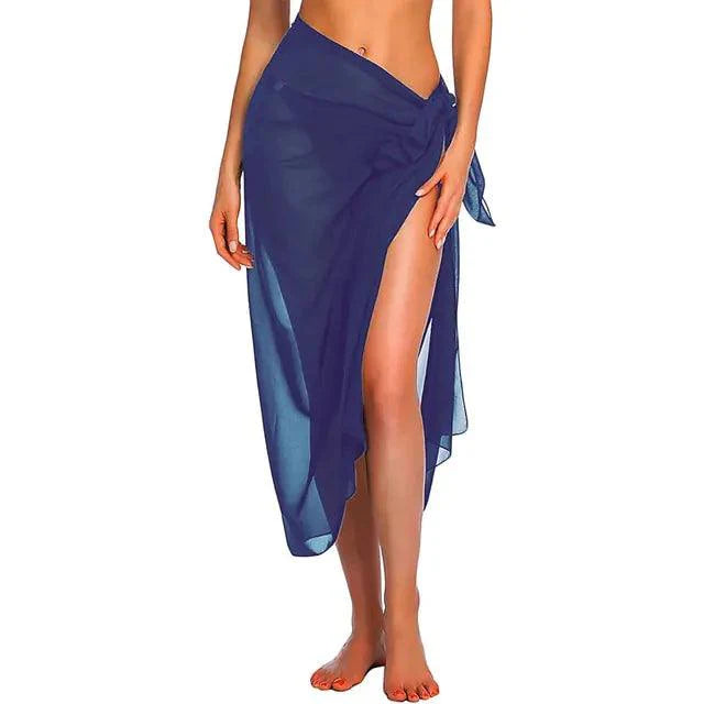 Beachside Bliss Sarong Wraps - Lightweight, Versatile Cover-Up for Effortless Beach Style