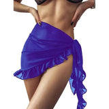 Beachside Bliss Sarong Wraps - Lightweight, Versatile Cover-Up for Effortless Beach Style
