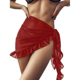 Beachside Bliss Sarong Wraps - Lightweight, Versatile Cover-Up for Effortless Beach Style