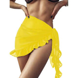 Beachside Bliss Sarong Wraps - Lightweight, Versatile Cover-Up for Effortless Beach Style
