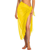 Beachside Bliss Sarong Wraps - Lightweight, Versatile Cover-Up for Effortless Beach Style
