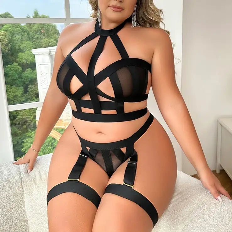 Fat Woman Sexy Lingerie Suit - Lootquake