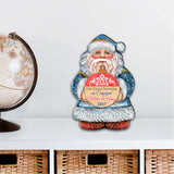 My First Christmas Santa Door Decor by G. DeBrekht - Christmas Santa Snowman Decor - 8117810-1H