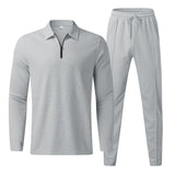 Summer Long-sleeve Pants Two-piece Sports And Leisure Men's Suit - Lootquake