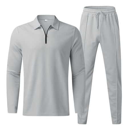 Summer Long-sleeve Pants Two-piece Sports And Leisure Men's Suit - Lootquake