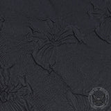 Black Goth Rose Polyester Party Dress