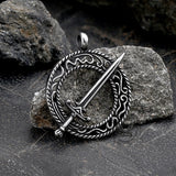 Blades Of Darkmoon Stainless Steel Pendant