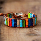 Boho Chic Leather Bracelet