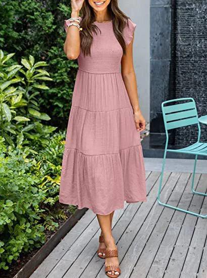 BohoChic Midi Dress