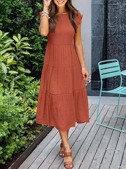 BohoChic Midi Dress