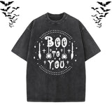 Boo To You Vintage Washed T-shirt