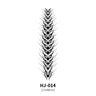 Botanical Spine Tattoo Decal