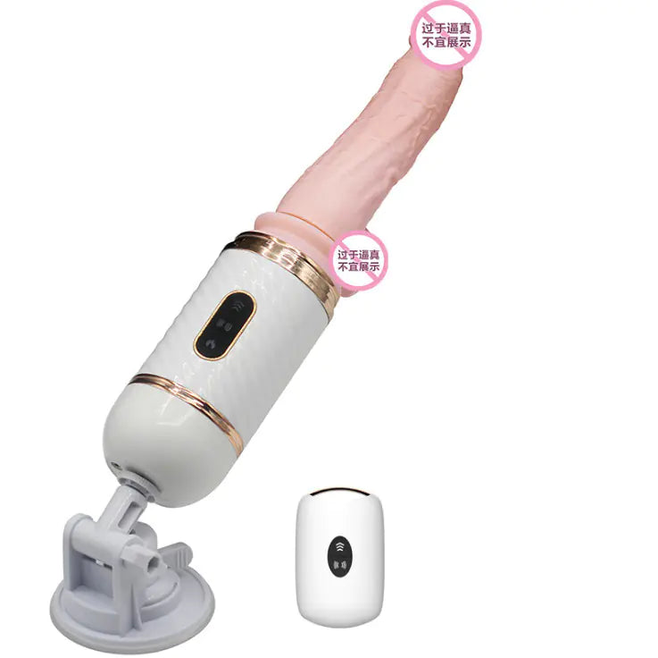 Dibe Sex Machine with Realistic Skin Dildo Warrior - Lootquake