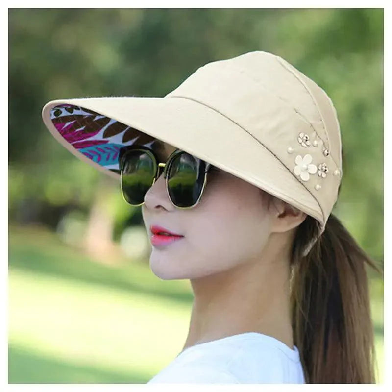 Breezy Pearl Visor Hat