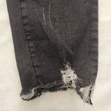 Brushed Denim Cargo Pants for Women - Stretchy, Stylish, and Versatile Fit