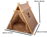 Bunny Play Tent & Play Mat | Indoor Teepee for Kids