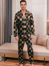 Ice Silk Men's Pajama Set - Lootquake