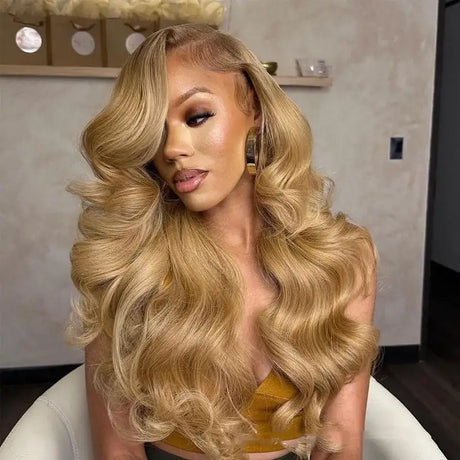 Human Hair Wig Front Lace All Real Hair 13 X4 Headgear - Lootquake