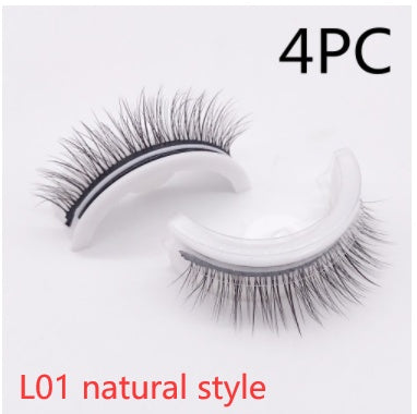 Reusable 3D Self-Adhesive Mink Lashes
