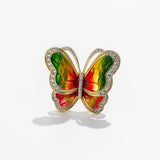 "Butterfly Design Freshwater Pearl Jewelry Set