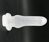 Tapón anal hueco de silicona blanda - Juguete para adultos