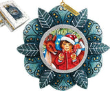 Forest Friends Sculpted Hand-Painted Christmas Ornament by G. DeBrekht - Wildlife Holiday Decor - 6102183