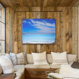 Arte mural costero de madera The Beach Wood de Nature Wonders - Decoración costera con vida marina - 95226-3B