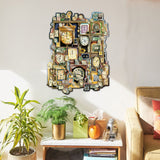 Arte de pared caprichoso "Dictando la hora" de Laura Seeley - Decoración infantil Love Family - 8513014-LS