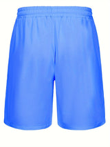 Men's Outfit, Solid Casual Crew Neck Short Sleeve T-Shirt & Drawstring Shorts 2-piece Set For Summer Outdoor Activities - Lootquake
