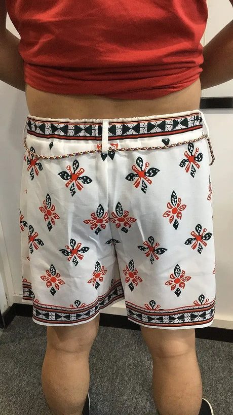 Summer Vintage Printed Casual Shorts - Lootquake